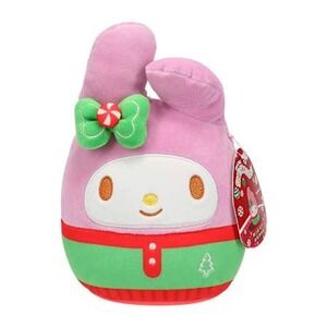 Squishmallows NWT Hello Kitty My Melody Christmas Holiday Collectible Plush